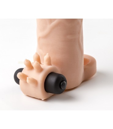GUAINA PENE REALISTICA S5 CARNE 19 CM CON VIBRAZIONE