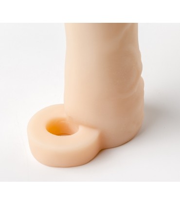 REALISTIC PENIS SHEATH S9 FLESH 16'4 CM