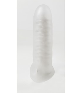 REALISTIC PENIS SHEATH S10 TRANSPARENT 17'80 CM