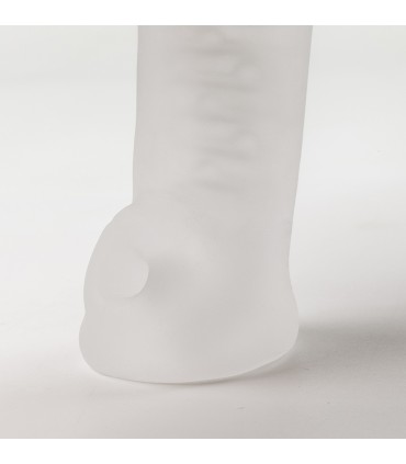 REALISTISCHE PENISHÜLLE S10 TRANSPARENT 17'80 CM