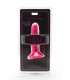 DUAL DENSITY PENIS WITH PINK SUCTION CUP 15 CM