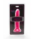 PENE A DOPPIA DENSITÀ CON VENTOSA ROSA 18 CM