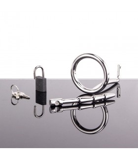 45 MM RING WITH URETHRAL DILDO