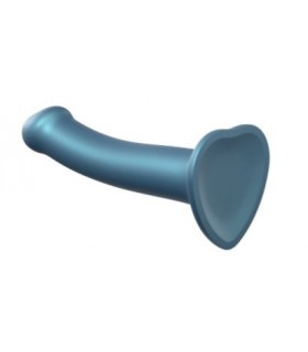 DILDO MONO DENSITÉ BLEU MÉTALLIQUE M