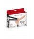 VIBRATORE USB CON CINGHIA IN SILICONE DOUBLE FLESH 15"5 CM