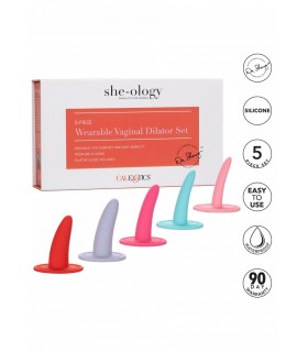 SET X5 DILATADORES VAGINALES SHE-OLOGY