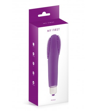 VIBRATORE IN SILICONE PICKLE VIOLA