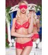 CR4193 SET 3 PEZZI ROSSO S